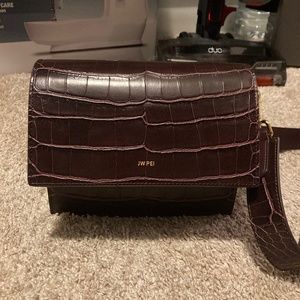 JW Pei Brown Mini Flap Purse